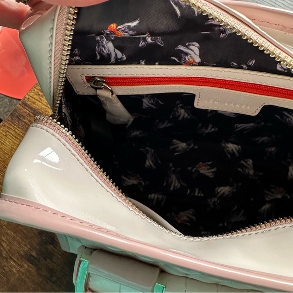 Ted Baker Pink Patent Leather Handbag - Picture 11 of 12